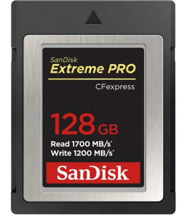 SANDISK CFEXPRESS EXTREME PRO128GB 1700/ 1200MB/S