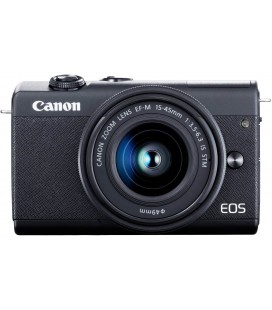 CANON EOS M200 + EF 15-45MM f/3.5-6.3 IS STM - NEGRO