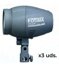FOTIMA FTF-200 (3 X 200W) KIT + KIT DE ACCESORIOS