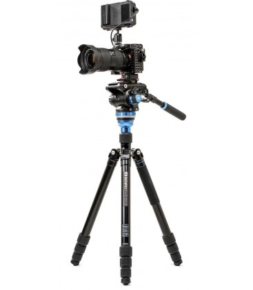 BENRO TRIPODE TRAVEL VIDEO ALUMINIO AERO 6 PRO REF. A3883TS6PRO