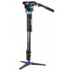  MONOPIE VIDEO ALUMINIO A48FDS6PRO,Benro Connect Video , base de 3 patas y cabezal S6 PRO