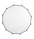 LASTOLITE FABRIC 82CM. HALO COMPACT SILBER / WEISSER DIFFUSOR 2 STOP LL LR3303