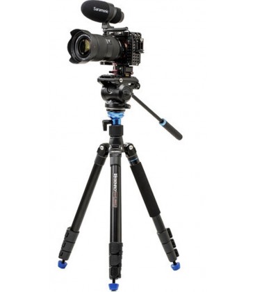 BENRO TRIPOD A2883F MIT S4PRO FLUID VIDEOKOPF