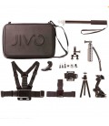 JIVO GO KIT SUITCASE FOR GOPRO AND ACTION CAMS (11 PIECES)
