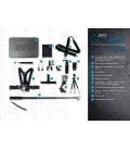 VALIGIA KIT JIVO GO PER GOPRO E ACTION CAMS (11 PEZZI)