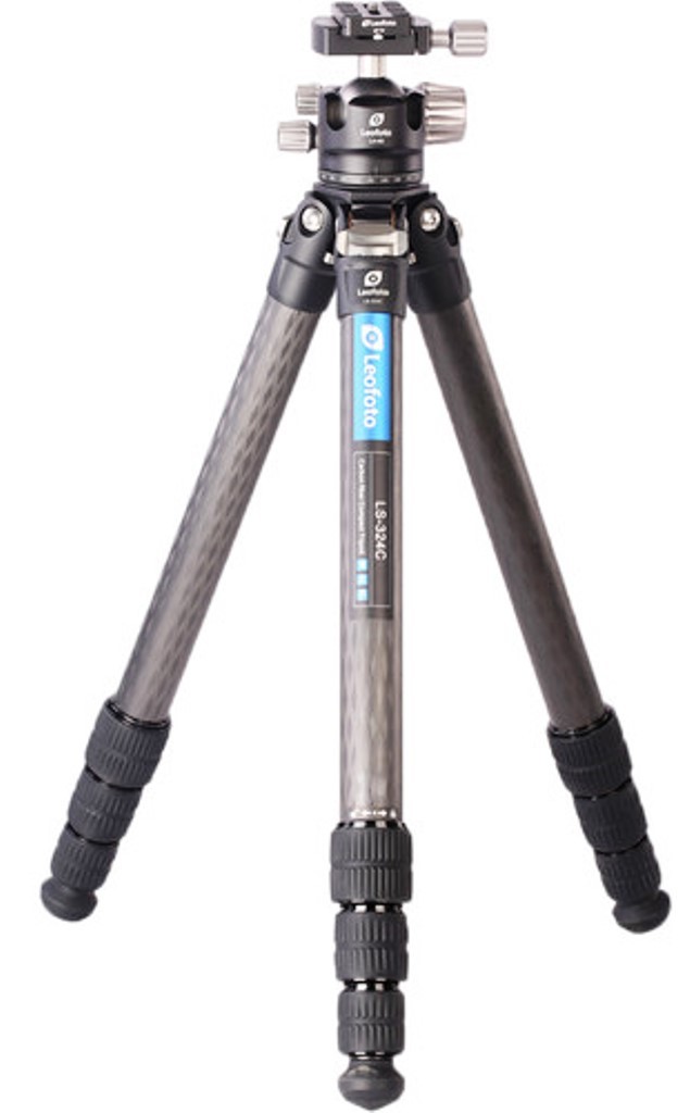 LEOFOTO LS-324C + LH-40 TRIPOD CARBON + KNEECAP - Duke