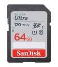 SCHEDA SANDISK SD ULTRA 64GB 120MB/s