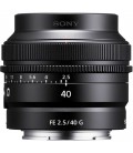 SONY 40MM F2.5G PRIME LENS (SEL40F25G.SYX)
