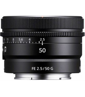 SONY 50MM F2.5G PRIME LENS (SEL50F25G.SYX)