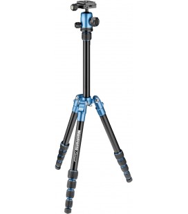 MANFROTTO TRIPODE ELEMENT TRAVELER SMALL BLUE WITH BALL JOINT