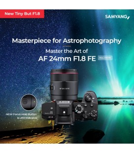 SAMYANG AF 24MM F1.8 FE  ESPECIAL ASTROFOTOGRAFÍA PARA SONY