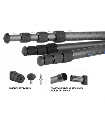 LEOFOTO TRIPOD LS-324C CARBON