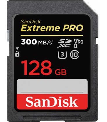 SANDISK EXTREME PRO SDHC 128GB 300MB/S V90