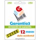 GARANTÍA3 COVER HASTA 250 EUROS - 12 MESES DAÑO ACCIDENTAL