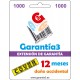 GARANTÍA3 COVER HASTA 1000 EUROS  - 12 MESES DAÑO ACCIDENTAL