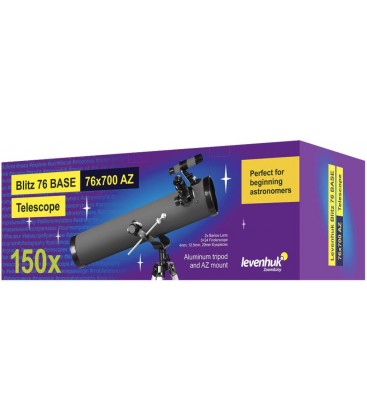 LEVENHUK TELESCOPIO BLITZ 76 BASE