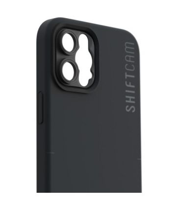 SHIFTCAM FUNDA WITH IN-CASE LENS MOUNT P/IPHONE 12 PRO MAX-CHARCOAL