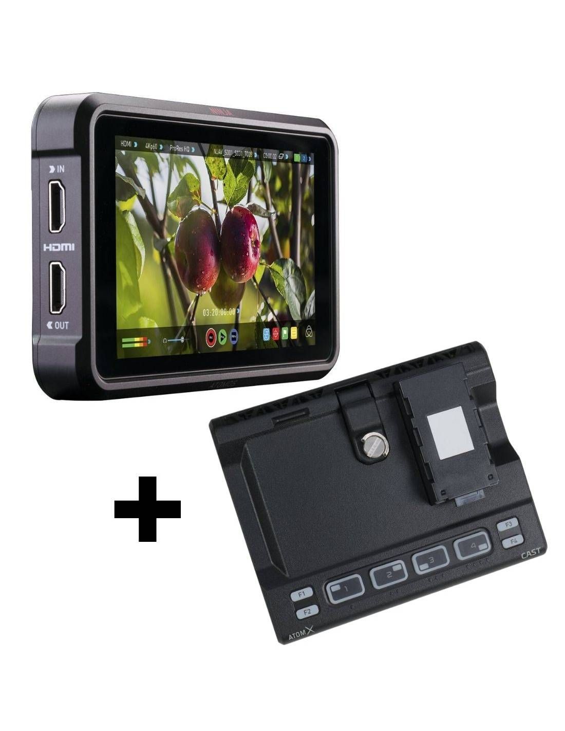 Monitor de grabación Atomos Ninja V 5 4K HDMI con kit de accesorios de 5