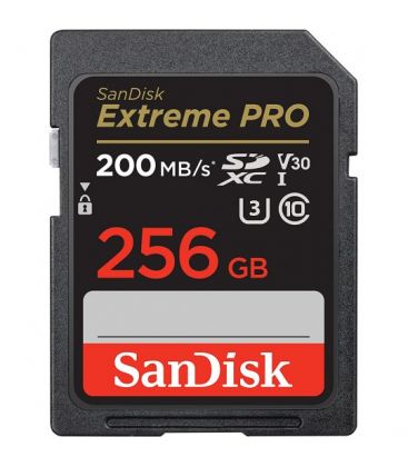SANDISK TARJETA EXTREME PRO SDHC UHS-I 256GB-200MB/S