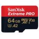 SANDISK TARJETA EXTREME PRO MICRO 64GB 200M/S FB