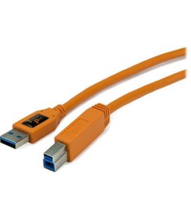 TETHERTOOLS MICRO USB TO USB 2.0 4.6m CABLE ORANGE (CU5460ORG)