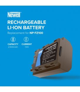 NEWELL BATERIA CON USB-C COMPATIBLE PARA SONY NP-FZ100