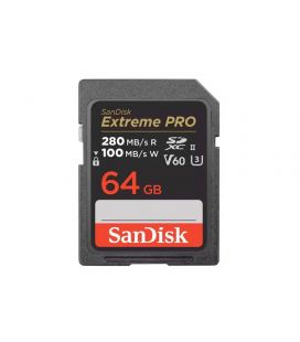SANDISK TARJETA EXTREME PRO SDXC UHS-II 64GB 280MB/S V60