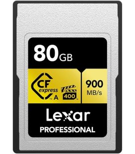 LEXAR TARJETA CFEXPRESS PRO TIPO A SERIE GOLD 80GB/R900-W800MB/S