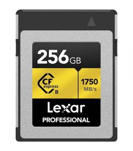 LEXAR TARJETA CFEXPRESS PRO TIPO B SERIE GOLD 256GB/R1750-W1500MB/S