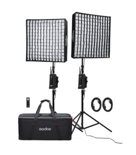 GODOX KIT FOCOS LED FLEXIBLE BICOLOR FL150S-K2