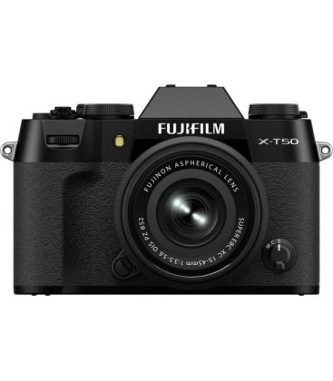 FUJIFILM CAMARA X-T50 +15-45MM F3.5 - 5.6 OIS BLACK