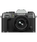 FUJIFILM CAMARA X-T50 +15-45MM F3.5 - 5.6 OIS PLATA