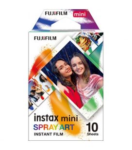 FUJIFILM INSTAX MINI PACK DE 10 (PELICULA INSTANTANEA) SPRAY ART