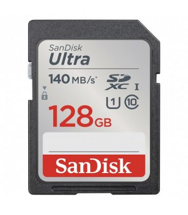 SANDISK TARJETA ULTRA SDXC 128GB 140MB/S UHS-I