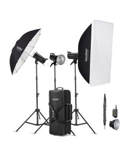 GODOX KIT DE ESTUDIO SK400IIV-D DE 3X SK400IIV