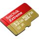 SANDISK SCHEDA MICRO EXTREME V30 SDHC UHSI 100MB/S 32GB