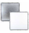 SKYLITE RAPID TELA L 2M X 2M PLATA/BLANCO REF. LLLR82231R