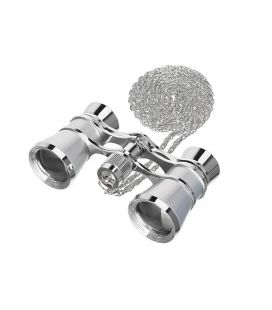 LEVENHUK BROADWAY 325B SILVER OPERA GLASSES