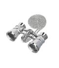 LEVENHUK BROADWAY 325B SILVER OPERA GLASSES