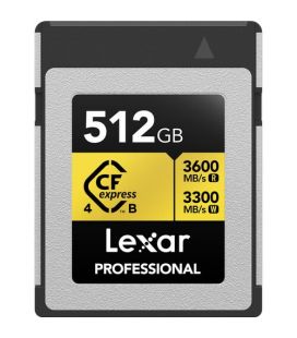 LEXAR SPEICHERKARTE CFEXPRESS 4.0 TYP B GOLD 3600MB/s