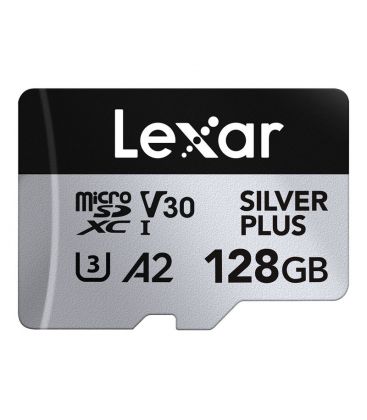 MICRO SDXC SILVER PLUS UHS-1, 128GB V30 R205/W150MB/s