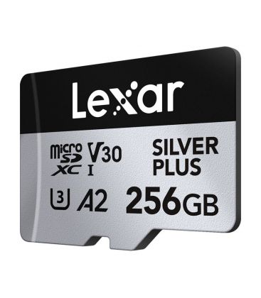 LEXAR MICRO SDXC SILVER PLUS UHS-1, 256GB V30 R205/W150MB/s