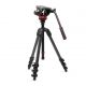 MANFROTTO KIT VIDEO MVH502AH -055  4 SECCIONES CARBONO
