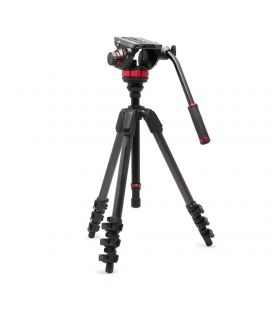 MANFROTTO KIT VÍDEO MVH502AH -055 4 SEÇÕES CARBONO