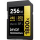 LEXAR TARJETA MEMORIA  256GB SDXC V60 1800X UHS-II 280MB/S