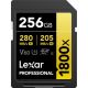 LEXAR TARJETA MEMORIA  256GB SDXC V60 1800X UHS-II 280MB/S