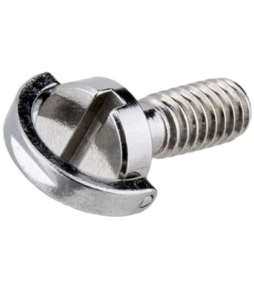 VITI KS-184 IN ACCIAIO INOX CON TESTA PIATTA AD ANELLO A D, 1/4" (21MM)