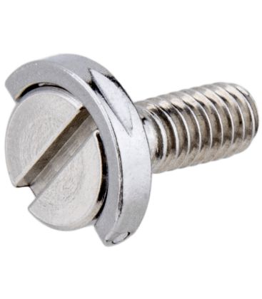 KS-184 STAINLESS STEEL FLAT HEAD SHAFT D RING 1/4" SCREWS(21MM)