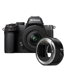 NIKON Z50 II + 16-50MM +ADAPT.FTZ II + CHALECO