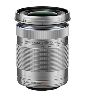OM SYSTEM M.ZUIKO ED 40-150MM F4.0-5.6 PRATA